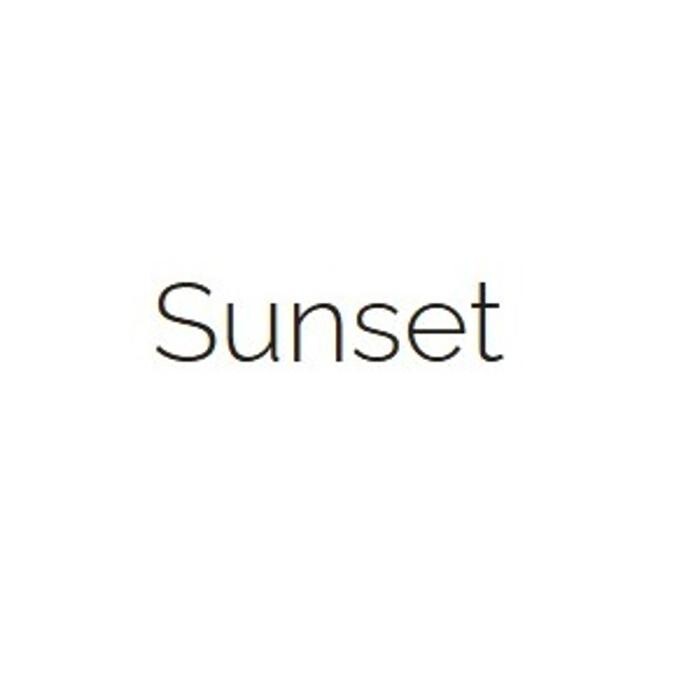 Sunset Apartments Logo