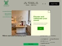 Website Caffe Aronne | Mobile espresso bar & coffee catering