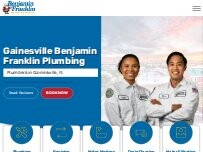 Website Screenshot Benjamin Franklin Plumbing®