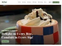 Website Screenshot HI Pie Bakery + Cafe