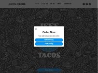 Website Screenshot Jefe Tacos