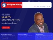 Website Screenshot Klarity Broadcasting LLC