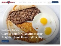 Website Screenshot RedEye Diner