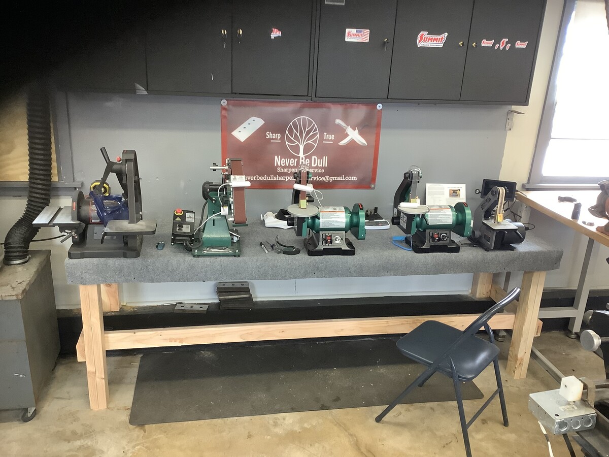 Images Never Be Dull Sharpening service LLC