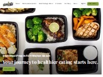 Website Screenshot Healthy Coast Meals