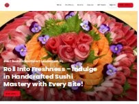 Website Screenshot Sushi Addicts