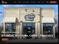 Website Screenshot The Chocolate Moose