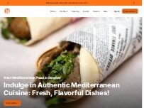 Website Screenshot The Hummus Factory