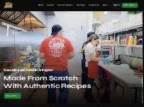 Website Screenshot Taqueria Taco Express