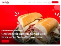 Website Screenshot Seminole Subs & Gyros - Clearwater, Florida