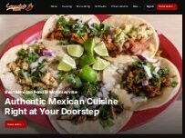 Website Screenshot Carmela's Mexican Restaurant