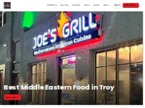 Website Screenshot Joe's Grill