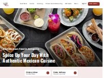 Website Screenshot Vida Taco Bar