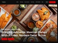 Website Screenshot AMELIAS MEXICAN KITCHEN