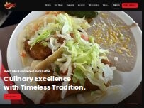 Website Screenshot Albertano's Mexican Food