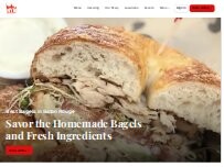 Website Screenshot New York Bagel Company