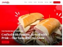 Website Screenshot Seminole Subs & Gyros