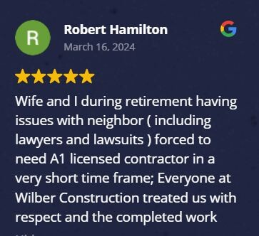 Images Wilber Construction