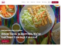 Website Screenshot Roberto's Mexican Food - Leucadia
