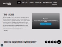 Website Screenshot The Lucille Apartments