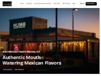 Website Screenshot HUMO COCINA MEXICANA