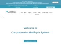 Website Screenshot Comprehensive Medpsych Systems of Florida