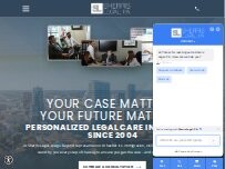 Website Screenshot Sherris Legal, P.A.