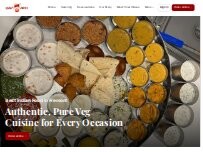 Website Screenshot Garam Mirchi- Pure Veg Rajasthani & Indo Chinese Restaurant
