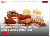 Website Screenshot Baba's Hot Chicken