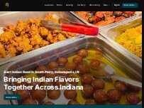 Website Screenshot Royal Indian Restaurant and Banquet Hall
