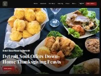 Website Screenshot Detroit Soul