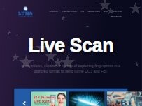 Website Screenshot Luna Live Scan and Notary (East)