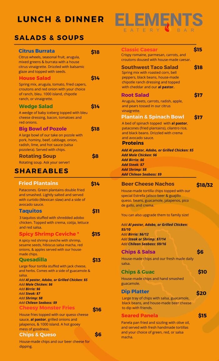 Images Elements Eatery & Bar