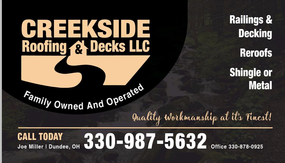 Images Creekside Roofing and Decks