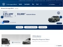 Website Screenshot Volkswagen of Clovis