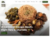 Website Screenshot Irie Nation Restaurant - South
