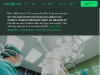 Website Screenshot Mitchell Leeds, LLP