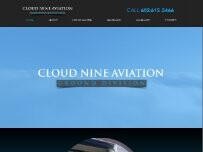 Website Screenshot Cloud Nine Aviation (Ground Division)