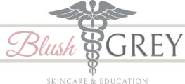 Blush and Grey Logo