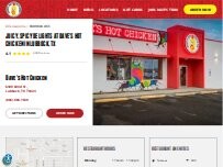 Website Screenshot Dave's Hot Chicken