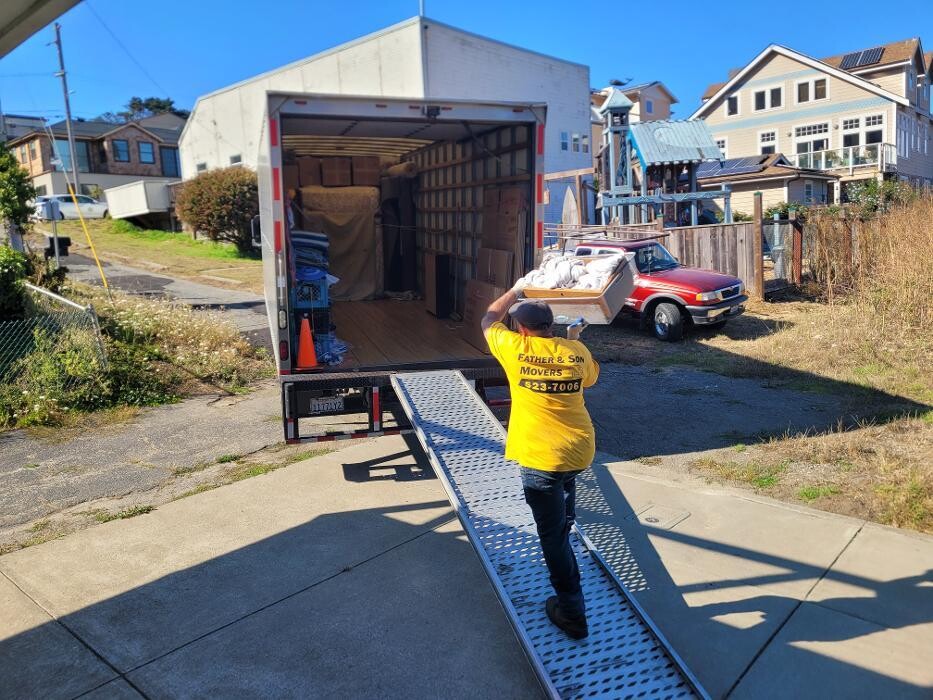 Images Father and Son Movers