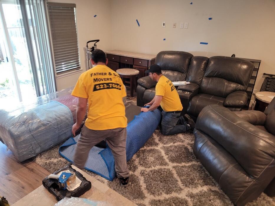 Images Father and Son Movers