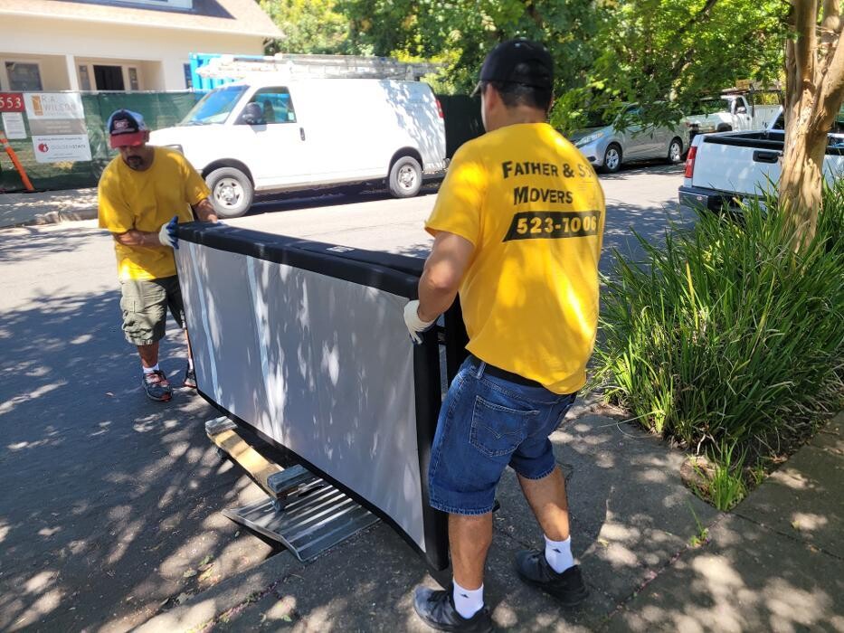 Images Father and Son Movers