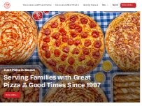 Website Screenshot Big Dog's Pizza