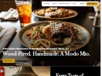 Website Screenshot A Modo Mio Cucina Italiana
