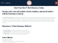 Website Screenshot The Bear Trax