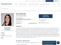 Website Screenshot Amy Hulsey, NP