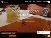 Website Screenshot Luna Modern Mexican Kitchen