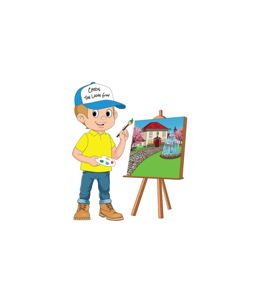 Chris The Lawn Guy Logo