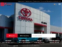 Website Screenshot Atlantic Toyota